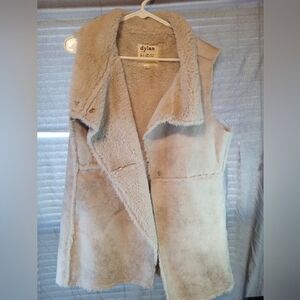 Dylan Women's Soft Luxurious Faux Fur/Suede Vest